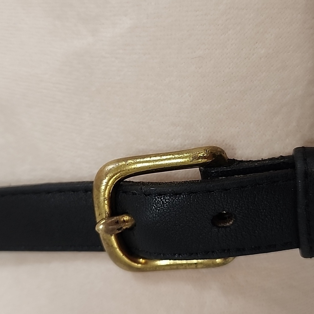 Vintage Coach Crossbody Hand Bag Elegant Black Leather Shoulder Bag - Picture 8 of 13